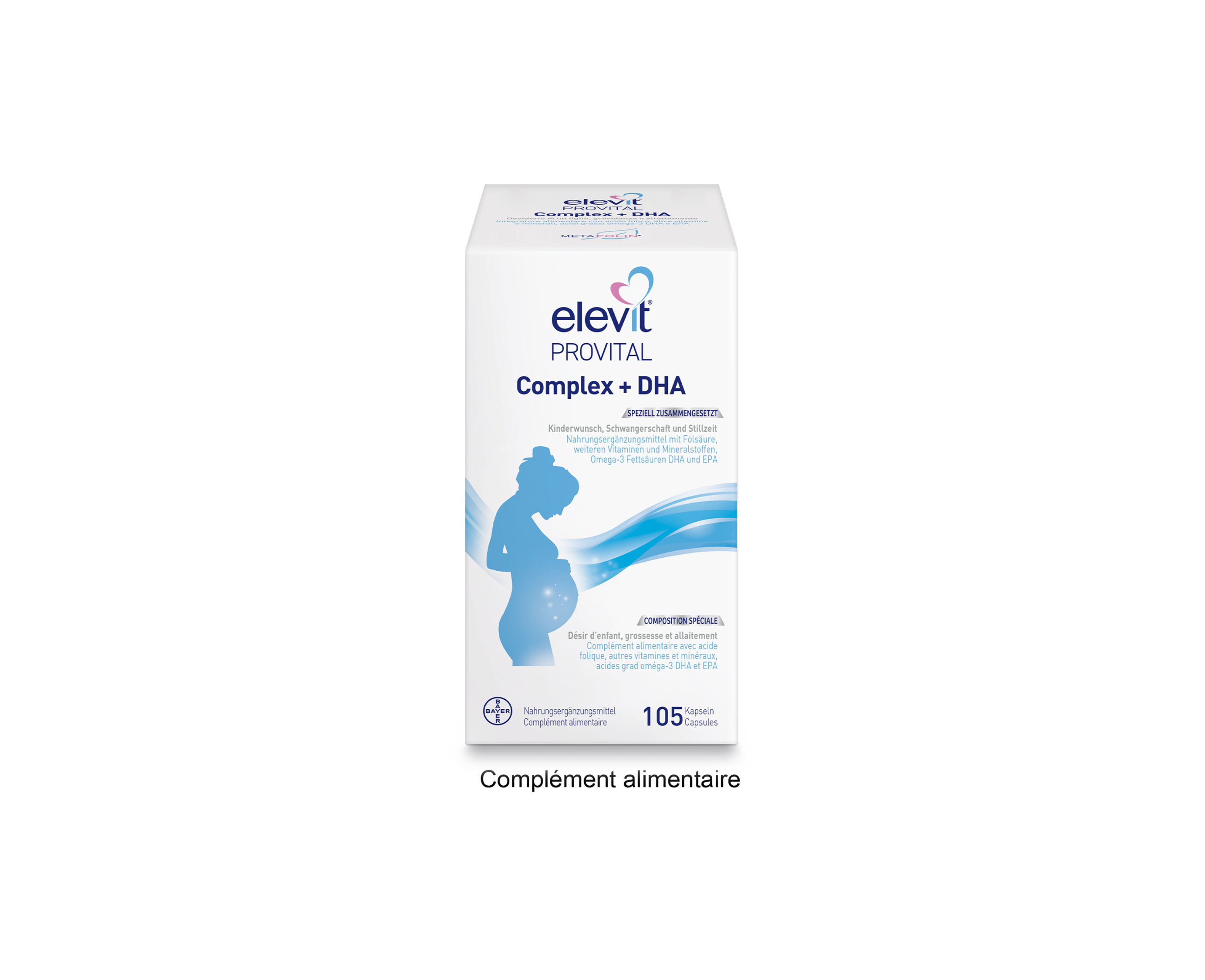 elevit® Provital DHA Multivitaminiques pour la grossesse